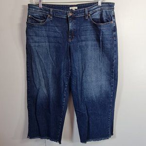 Eileen Fisher Cropped Jeans Size 18